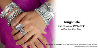 Sterling Silver Ring Sale
