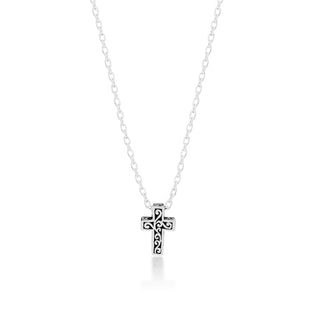 Mini Cutout Cross Necklace - Lois Hill Jewelry