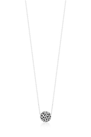 Round Necklace on Adjustable Chain - Lois Hill Jewelry