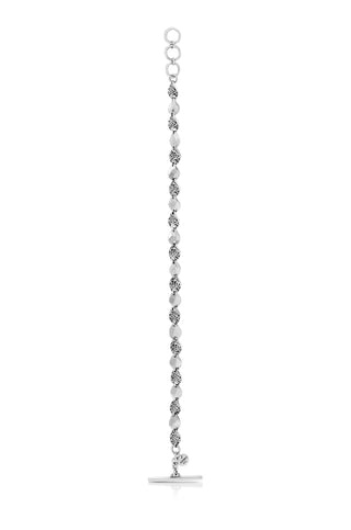 LH Scroll Baby Twist Link Bracelet
