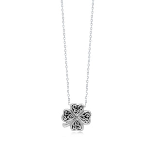 Delicate Clover Leaf Pendant Necklace