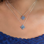 Alhambra Square Sided Charm Necklace