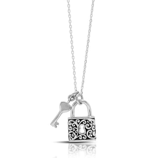Mini LH Scroll Classic Padlock & Key