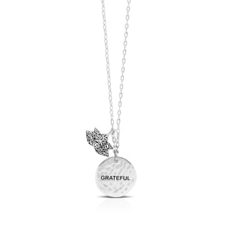 Lois Hill Sterling Silver Inspirational Charms Necklace