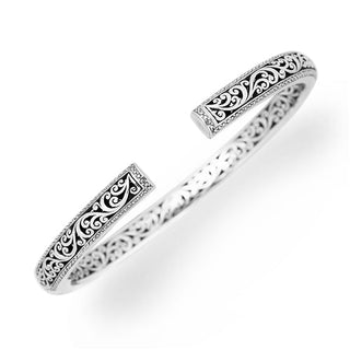 Criss-Cross Diamond Cuff - Lois Hill Jewelry