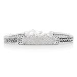 Diamond ID Bracelet - Lois Hill Jewelry