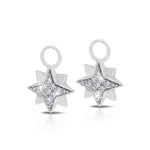 Star Bright Pave Diamond (.11ct) Earrings Charm