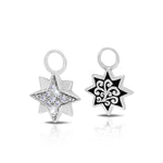Star Bright Pave Diamond (.11ct) Earrings Charm