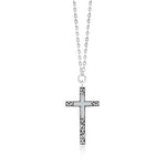 Classic Diamond Cross Necklace - Lois Hill Jewelry