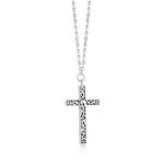 Classic Diamond Cross Necklace - Lois Hill Jewelry